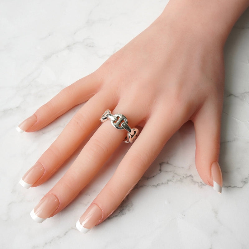 ホーセンブース CLASSIC TRI - LINK シルバー925 指輪 リング サイズ10 / 21号 新品仕上げ - NEWSED