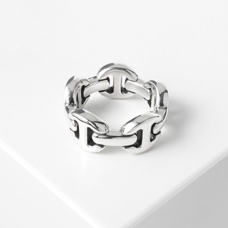 ホーセンブース CLASSIC TRI - LINK シルバー925 指輪 リング サイズ7 / 13号 新品仕上げ - NEWSED