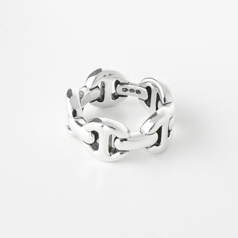 ホーセンブース CLASSIC TRI - LINK シルバー925 指輪 リング サイズ7 / 14号 新品仕上げ - NEWSED