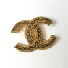 シャネル ココマーク COCO ブローチ GP ゴールド