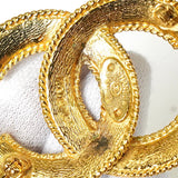 シャネル ココマーク COCO ブローチ GP ゴールド - NEWSED