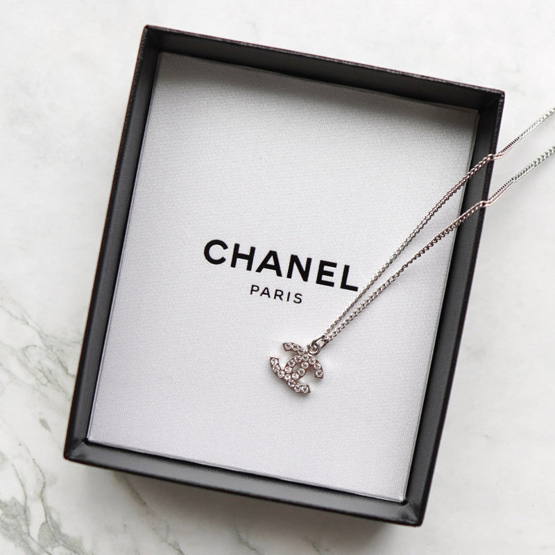 Coco Mark Silver Necklace - NEWSED