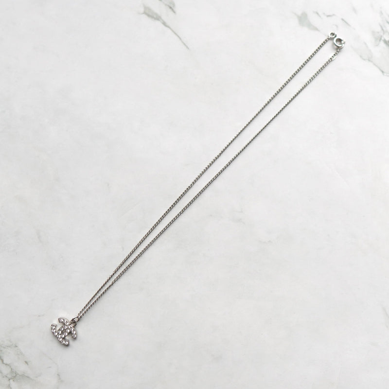 Coco Mark Silver Necklace - NEWSED