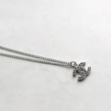 Coco Mark Silver Necklace - NEWSED