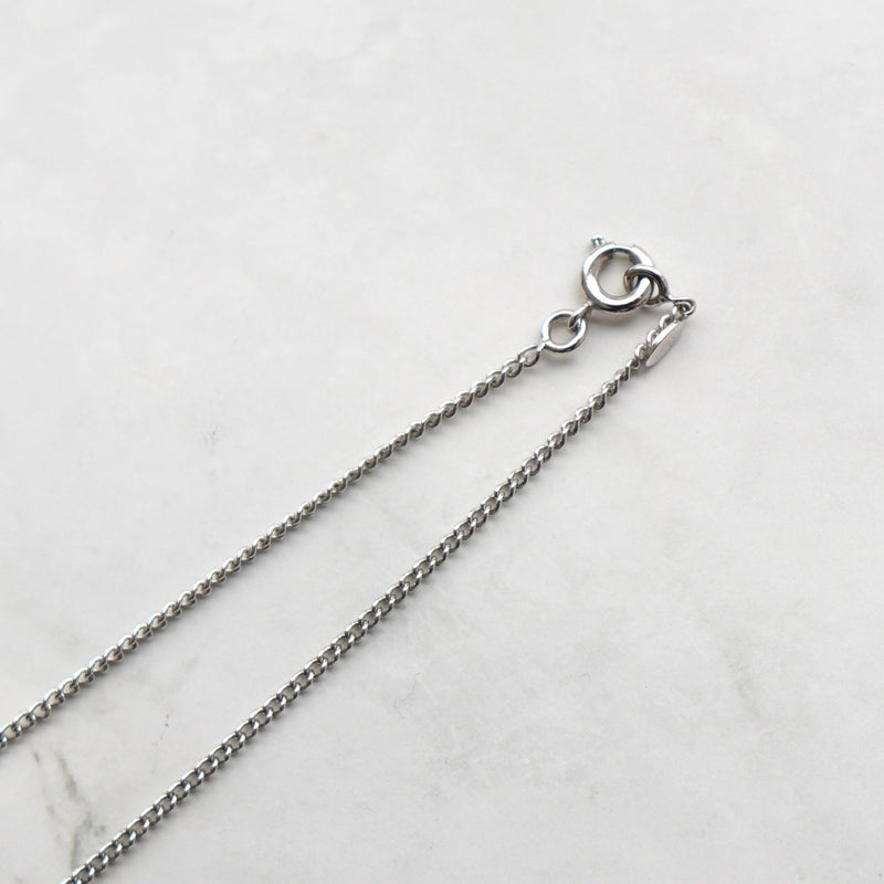 Coco Mark Silver Necklace - NEWSED