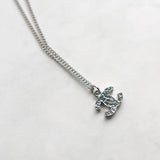 Coco Mark Silver Necklace - NEWSED