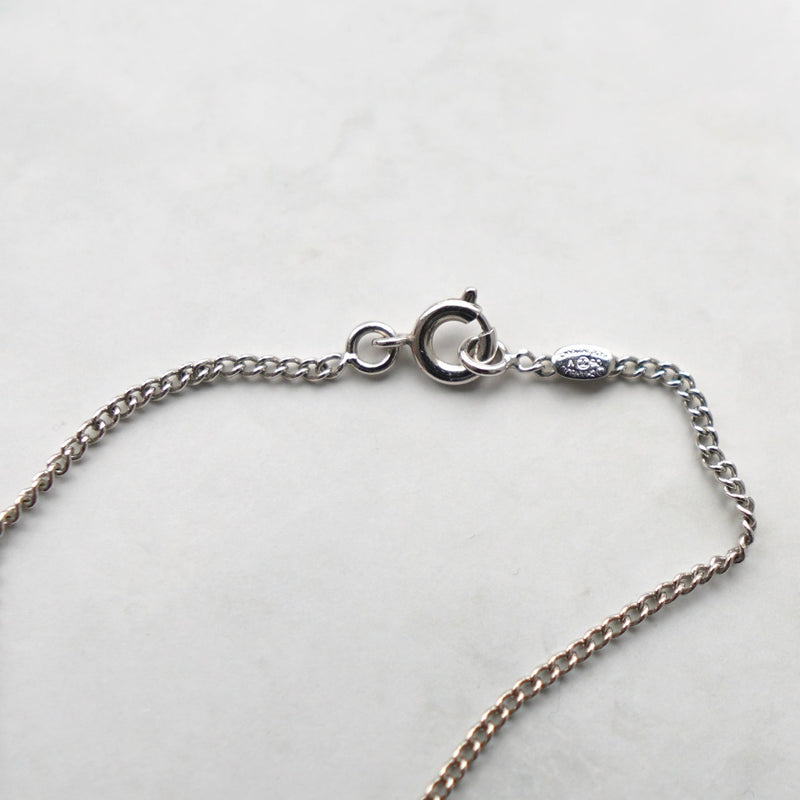 Coco Mark Silver Necklace - NEWSED
