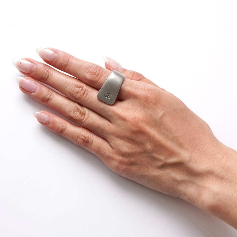 Coco Mark Silver Ring - NEWSED