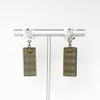 Chanel Coco Mark COCO VOTEZ Earrings in Silver