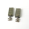 Chanel Coco Mark COCO VOTEZ Earrings in Silver