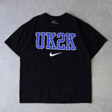 College Logo Print Tee Shirt - NEWSED