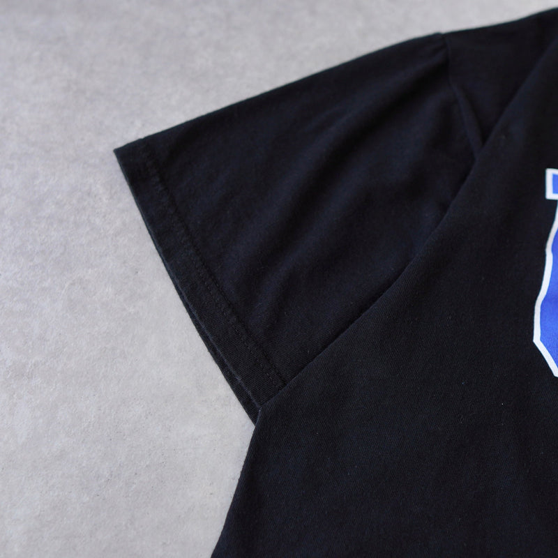 College Logo Print Tee Shirt - NEWSED