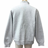 シュプリーム Collegiate Half Zip Pullover ハーフジップ スウェット ライトグレー M メンズ - NEWSED