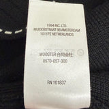 シュプリーム Contrast Stitch Button Up ニット ブラック L メンズ - NEWSED
