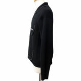 シュプリーム Contrast Stitch Button Up ニット ブラック L メンズ - NEWSED