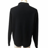 シュプリーム Contrast Stitch Button Up ニット ブラック L メンズ - NEWSED