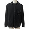 シュプリーム Contrast Stitch Button Up ニット ブラック L メンズ