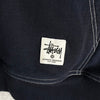 ステューシー Contrast Stitch Label パーカー ネイビー