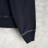 ステューシー Contrast Stitch Label パーカー ネイビー - NEWSED