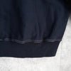 ステューシー Contrast Stitch Label パーカー ネイビー