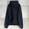 ステューシー Contrast Stitch Label パーカー ネイビー
