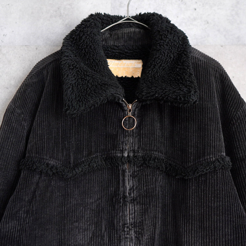 Corduroy Boa Jacket - NEWSED