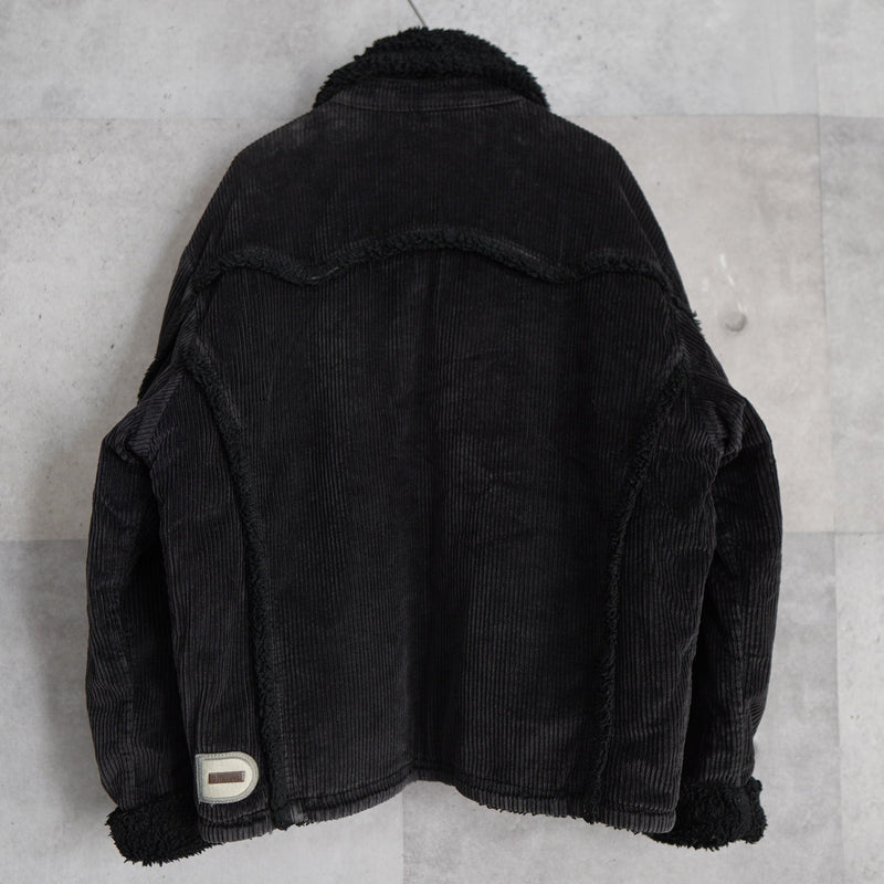 Corduroy Boa Jacket - NEWSED