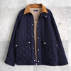 Corduroy Collar Quilting Jacket