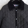 Corduroy Collar Wool Quilting Jacket