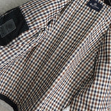 アクアスキュータム  コーデュロイ襟 キルティングジャケット ブラック