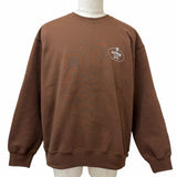 シュプリーム Crest Crewneck ロゴプリント スウェット ブラウン L メンズ - NEWSED