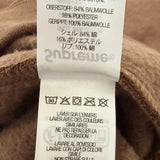 シュプリーム Crest Crewneck ロゴプリント スウェット ブラウン L メンズ - NEWSED
