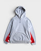 Cropped Panels Hooded Sweatshirt シュプリーム フーディー パーカー グレー L メンズ