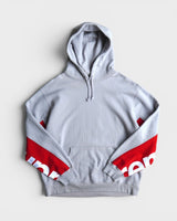 Cropped Panels Hooded Sweatshirt シュプリーム フーディー パーカー グレー L メンズ - NEWSED