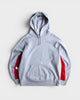 Cropped Panels Hooded Sweatshirt シュプリーム フーディー パーカー グレー L メンズ
