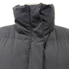 メゾンキツネ CROPPED PUFFER IN NYLON WITH BOLD FOX HEAD PATCH ダウンジャケット ブラック S レディース
