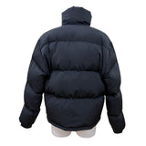 メゾンキツネ CROPPED PUFFER IN NYLON WITH BOLD FOX HEAD PATCH ダウンジャケット ブラック S レディース - NEWSED
