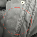 メゾンキツネ CROPPED PUFFER IN NYLON WITH BOLD FOX HEAD PATCH ダウンジャケット ブラック S レディース - NEWSED