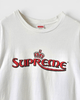 Crown Tee シュプリーム Tシャツ ホワイト M メンズ