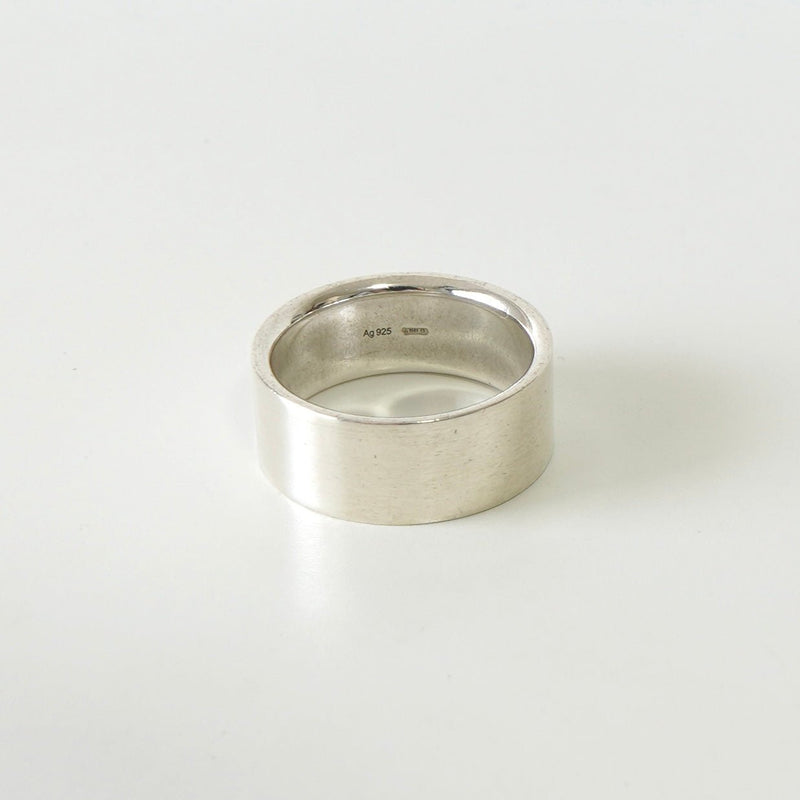 Cursive Logo Silver 925 Ring - NEWSED