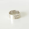 Cursive Logo Silver 925 Ring