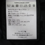 モンクレール リックオウエンス CYCLOPINC ロゴワッペン付き ダブルジップアップ ダウンジャケット ブラック 3 メンズ - NEWSED