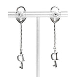 クリスチャン ディオール Dロゴ ハート カデナ ピアス シルバー - NEWSED