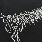 バレンシアガ Darkwave Tee ロゴプリント ダメージ加工 ショートスリーブ 半袖Ｔシャツ ブラック 1 メンズ - NEWSED
