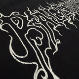 バレンシアガ Darkwave Tee ダメージ加工 ロゴプリント ショートスリーブ 半袖Ｔシャツ ブラック 1 メンズ - NEWSED