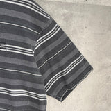 Dash Stripe S/S Top シュプリーム ロゴ ボーダー Tシャツ グレー系 - NEWSED