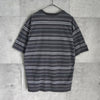 Dash Stripe S/S Top シュプリーム ロゴ ボーダー Tシャツ グレー系