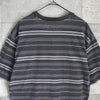 Dash Stripe S/S Top シュプリーム ロゴ ボーダー Tシャツ グレー系