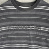Dash Stripe S/S Top シュプリーム ロゴ ボーダー Tシャツ グレー系