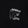 Stüssy Deadly Masters Double-Sided Print T-Shirt in Black